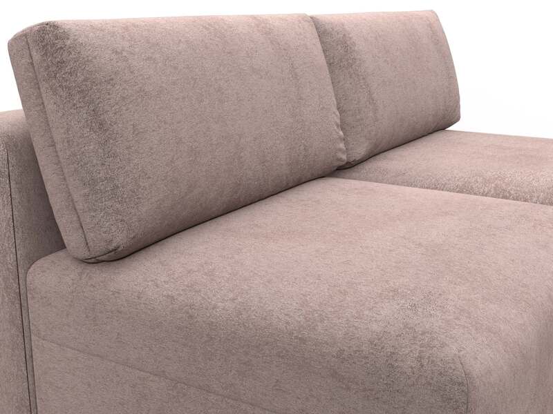 Диван угловой модульный Лига-060 НПБ угол универсальный, Велюр, TOWER 05 бежевый