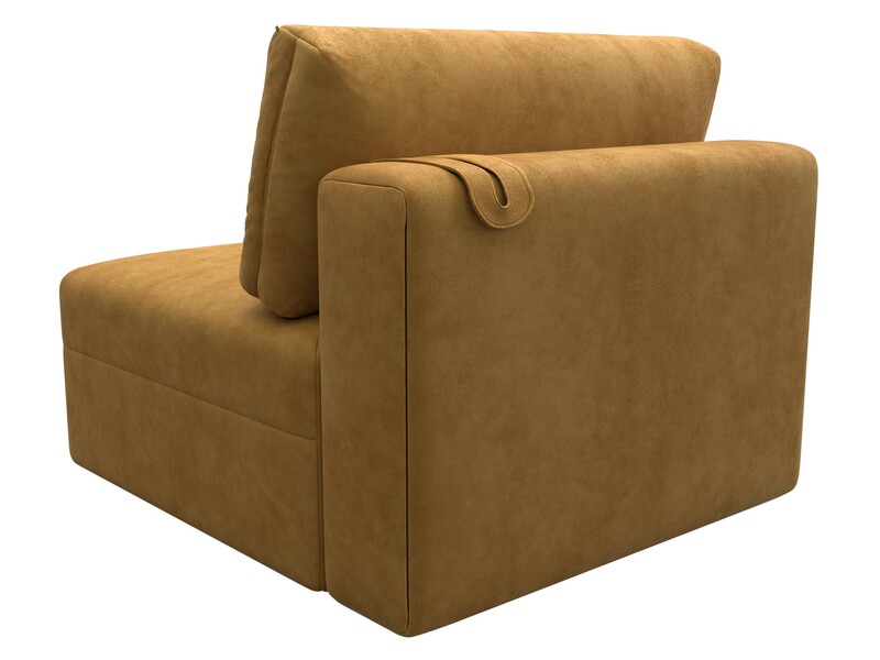 Модуль диван Лига-060 НПБ, Велюр, BRUT 10 желтый