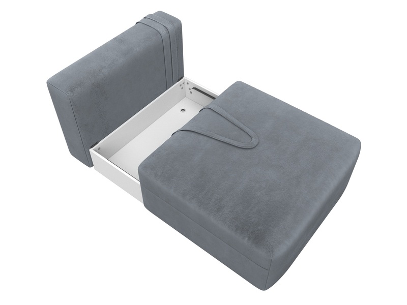 Модуль диван Лига-060 НПБ, Велюр, TOWER 10 серый
