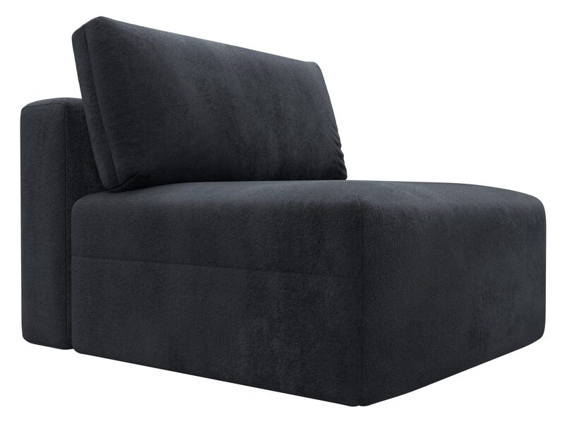 Модуль диван Лига-060 НПБ, Велюр, TOWER 11 темно-серый