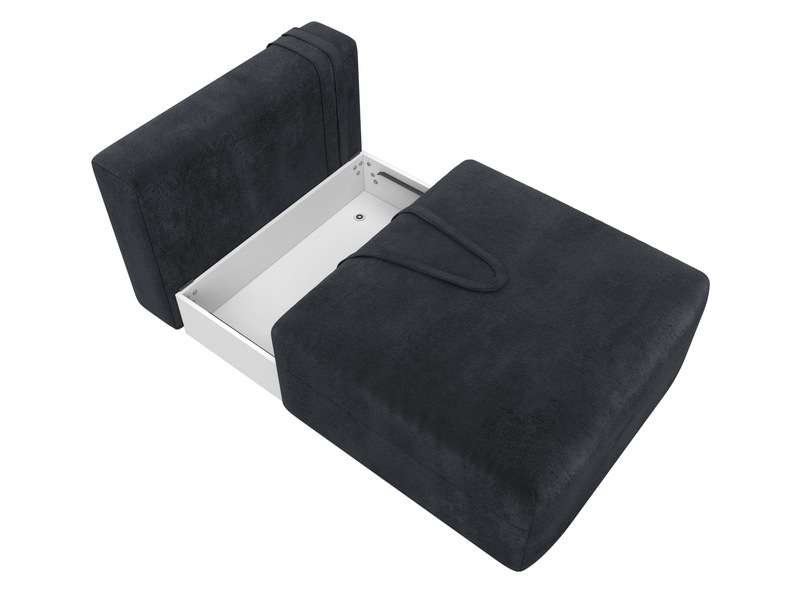 Модуль диван Лига-060 НПБ, Велюр, TOWER 11 темно-серый