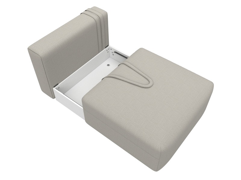 Модуль диван Лига-060 НПБ, Рогожка, Амур 02 бежевый