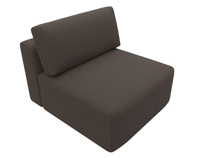 Модуль диван Лига-060 НПБ, Рогожка, Амур 05 коричневый