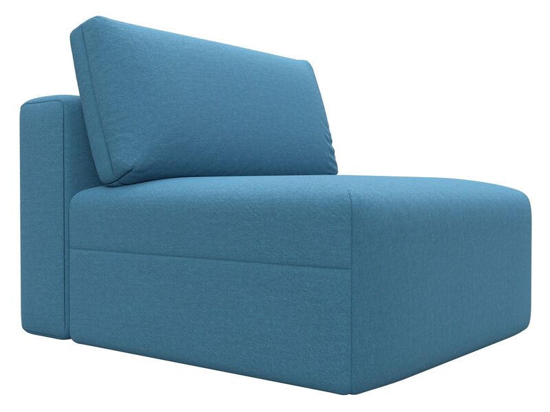Модуль диван Лига-060 НПБ, Рогожка, Амур 10 голубой