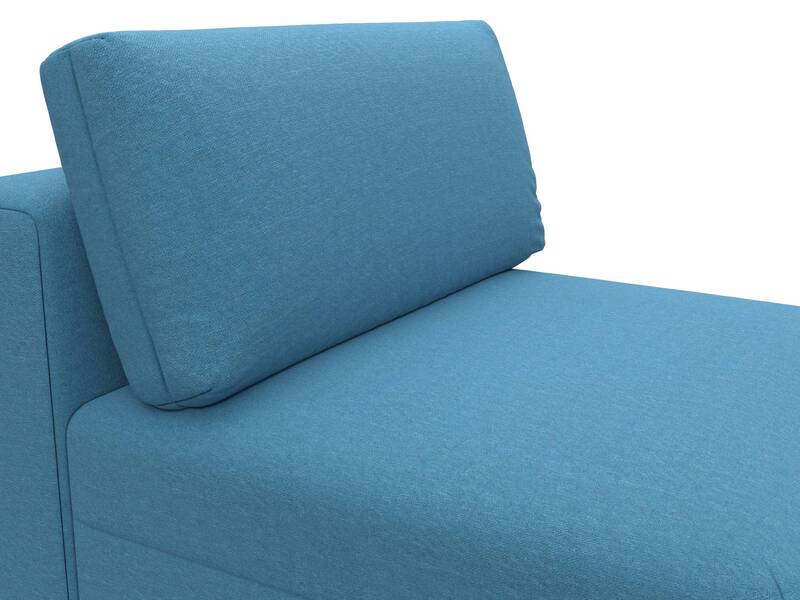 Модуль диван Лига-060 НПБ, Рогожка, Амур 10 голубой