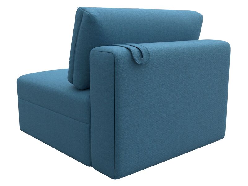 Модуль диван Лига-060 НПБ, Рогожка, Амур 10 голубой