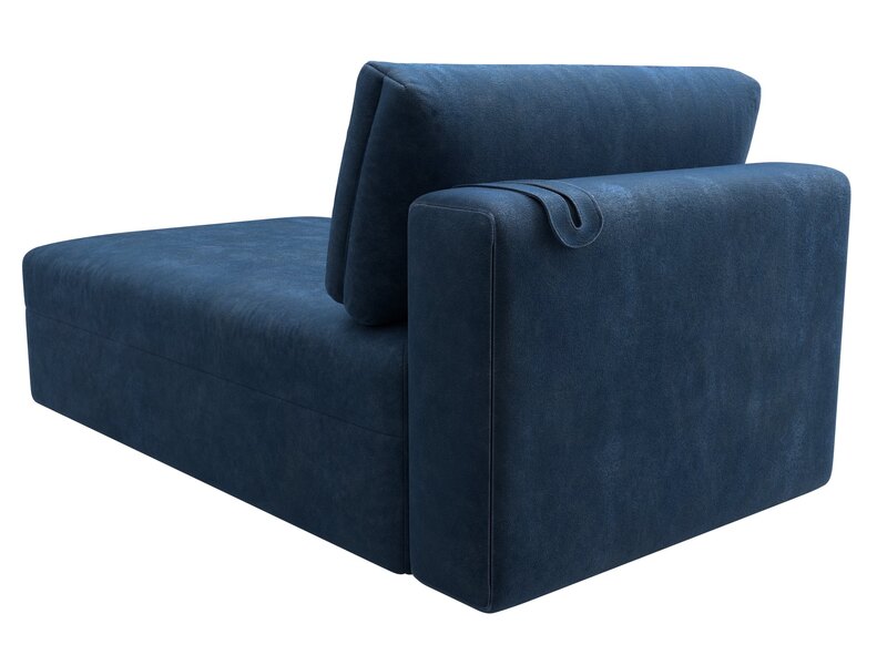 Модуль канапе Лига-060 НПБ, Велюр, BRUT 11 синий