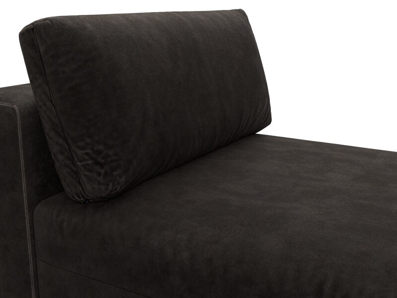 Модуль канапе Лига-060 НПБ, Велюр, BRUT 17 коричневый