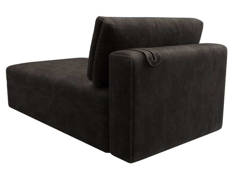 Модуль канапе Лига-060 НПБ, Велюр, BRUT 17 коричневый