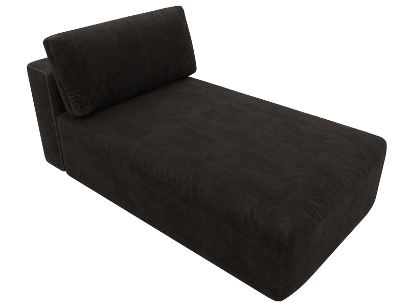 Модуль канапе Лига-060 НПБ, Велюр, BRUT 17 коричневый