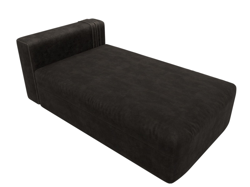 Модуль канапе Лига-060 НПБ, Велюр, BRUT 17 коричневый