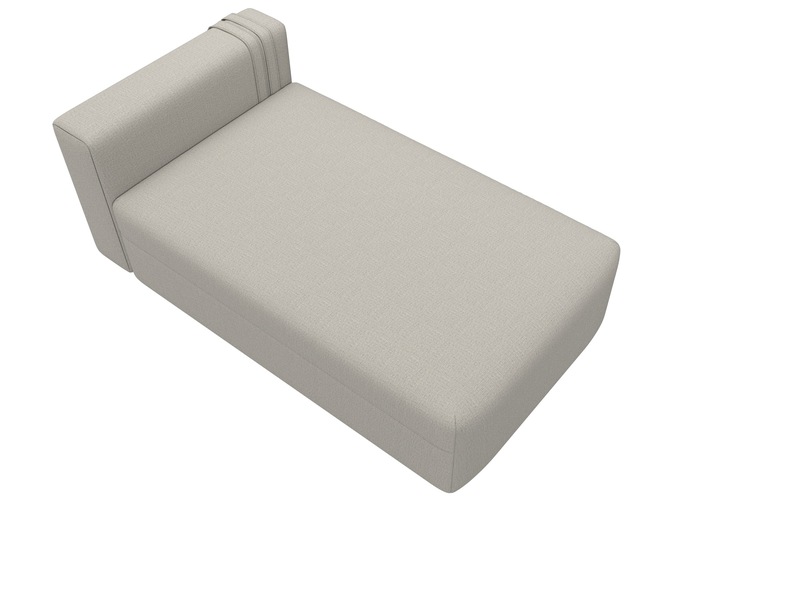 Модуль канапе Лига-060 НПБ, Рогожка, Амур 02 бежевый