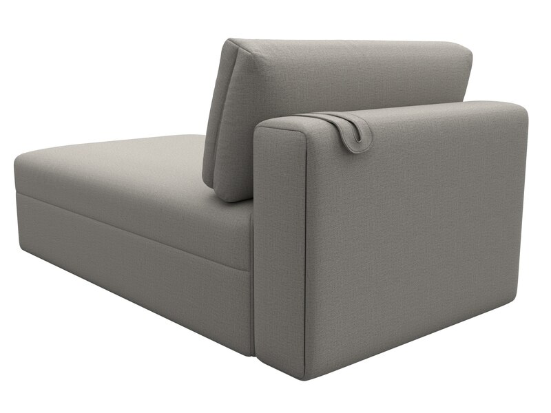 Модуль канапе Лига-060 НПБ, Рогожка, Амур 02 бежевый