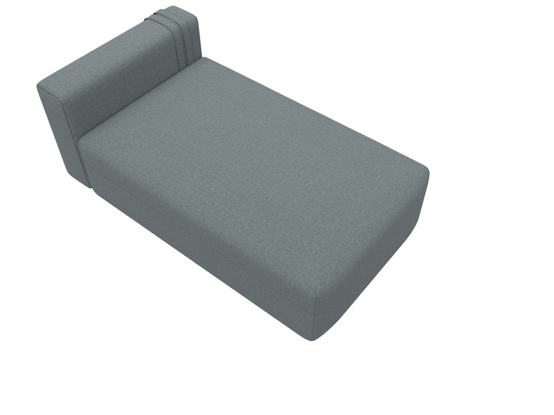 Модуль канапе Лига-060 НПБ, Рогожка, Амур 07 серый