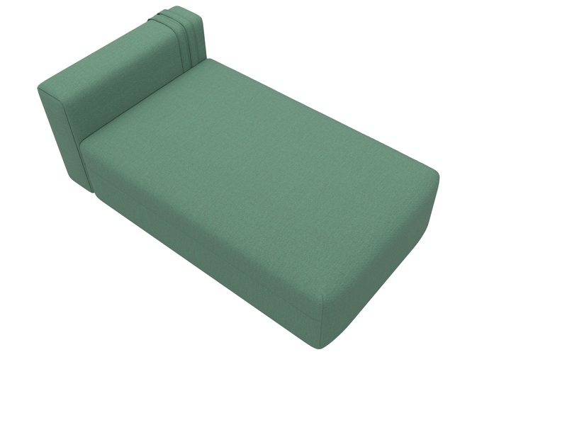 Модуль канапе Лига-060 НПБ, Рогожка, Амур 11 зеленый