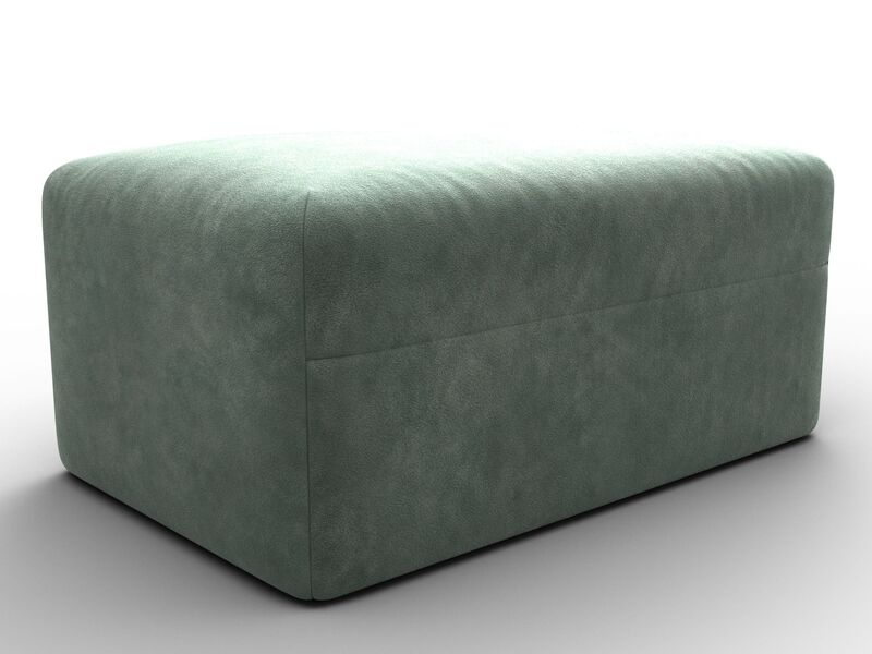Модуль пуф Лига-060 НПБ, Велюр, BRUT 08 зеленый