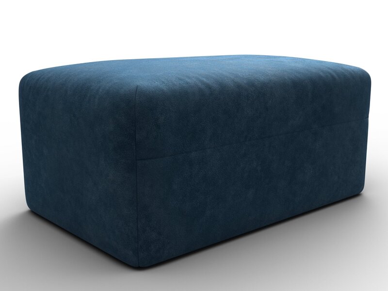 Модуль пуф Лига-060 НПБ, Велюр, BRUT 11 синий