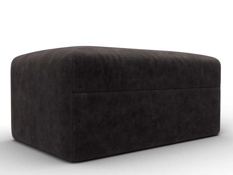Модуль пуф Лига-060 НПБ, Велюр, BRUT 17 коричневый