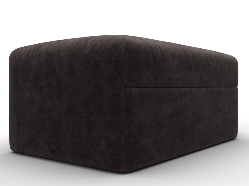 Модуль пуф Лига-060 НПБ, Велюр, BRUT 17 коричневый