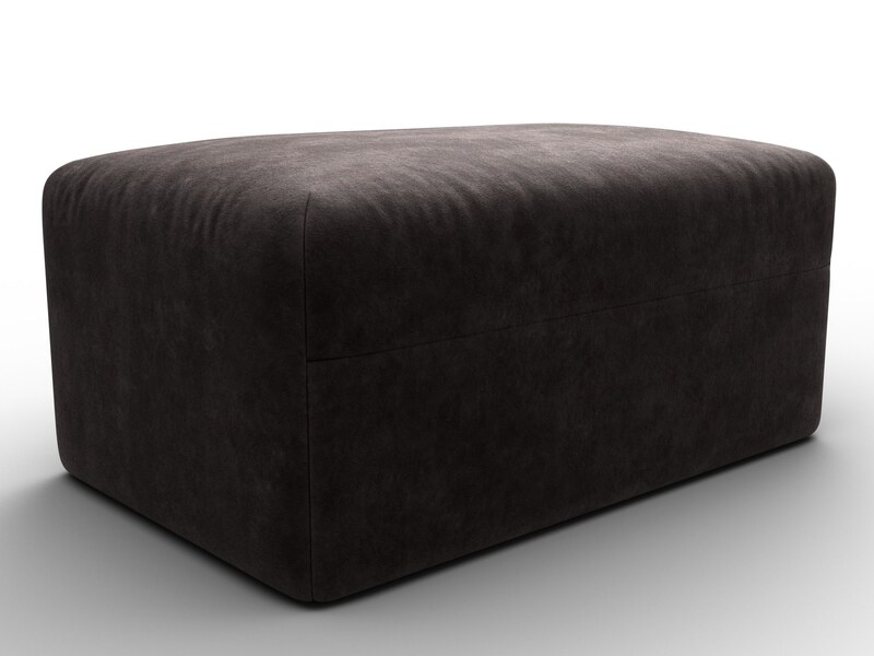 Модуль пуф Лига-060 НПБ, Велюр, BRUT 17 коричневый