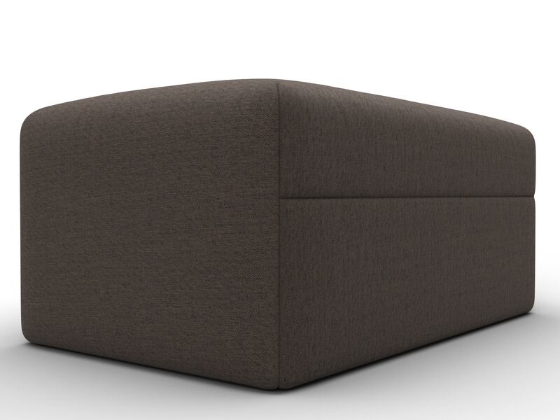 Модуль пуф Лига-060 НПБ, Рогожка, Амур 05 коричневый