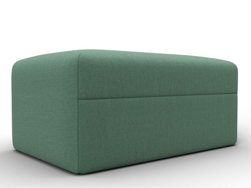 Модуль пуф Лига-060 НПБ, Рогожка, Амур 11 зеленый