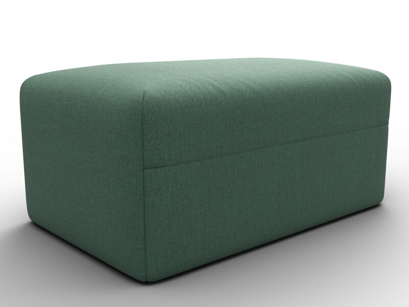 Модуль пуф Лига-060 НПБ, Рогожка, Амур 11 зеленый