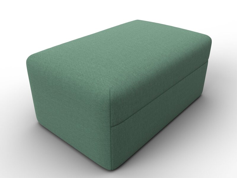 Модуль пуф Лига-060 НПБ, Рогожка, Амур 11 зеленый