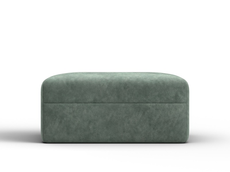 Модуль пуф Лига-060 НПБ, Рогожка, Амур 11 зеленый