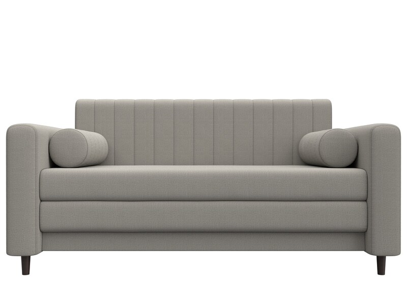 Диван прямой Лига-070, Рогожка, Амур 02 бежевый