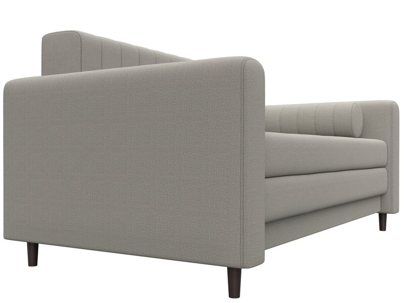 Диван прямой Лига-070, Рогожка, Амур 02 бежевый