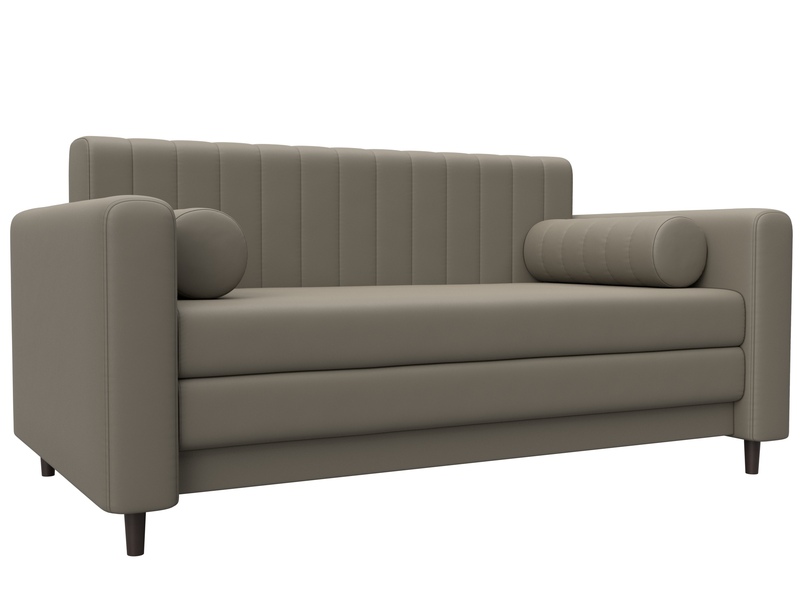 Диван прямой Лига-070, Экокожа, GRIFON 04 бежевый