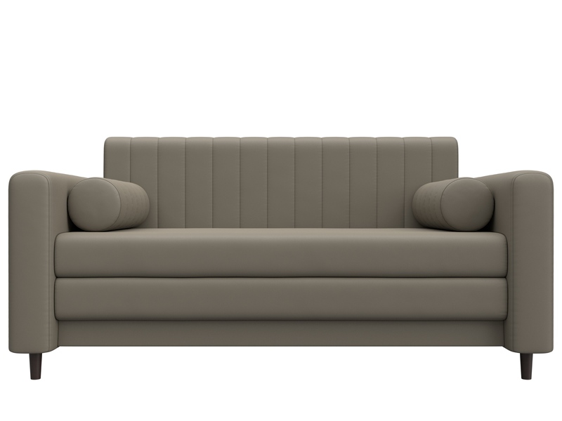 Диван прямой Лига-070, Экокожа, GRIFON 04 бежевый