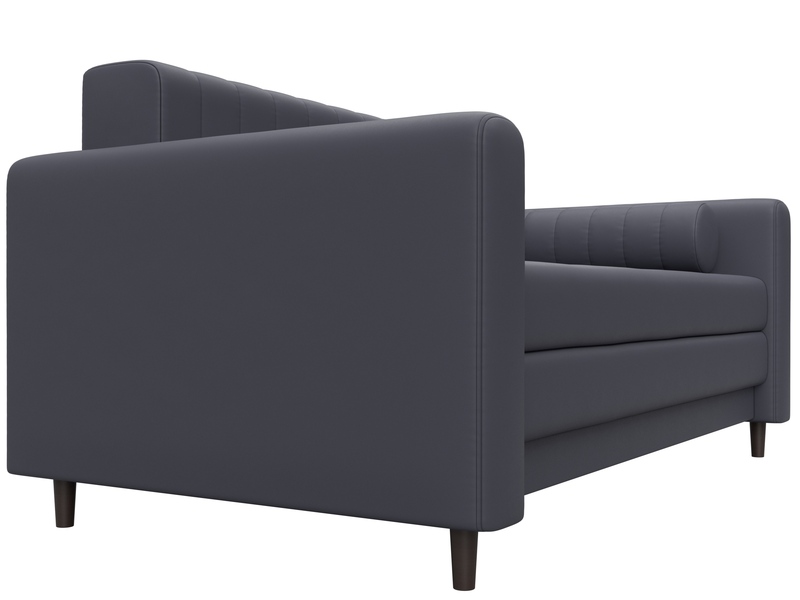 Диван прямой Лига-070, Экокожа, GRIFON 15 серый