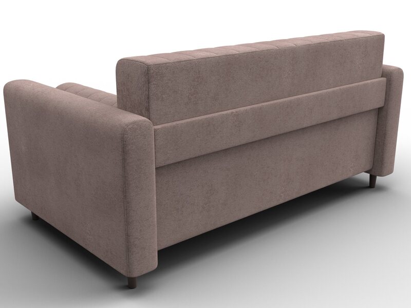 Диван прямой Лига-070, Велюр, TOWER 05 бежевый