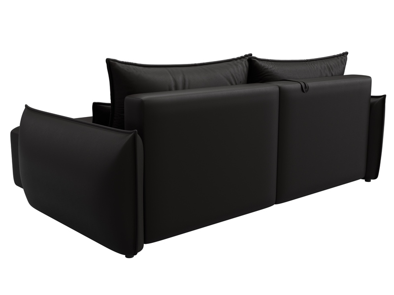 Диван угловой Лига-051 НПБ угол универсальный, Экокожа, GRIFON 12 коричневый