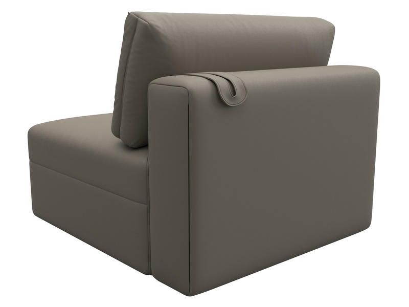 Модуль диван Лига-060 НПБ, Экокожа, GRIFON 04 бежевый