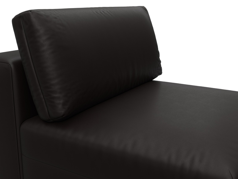 Модуль диван Лига-060 НПБ, Экокожа, GRIFON 12 коричневый