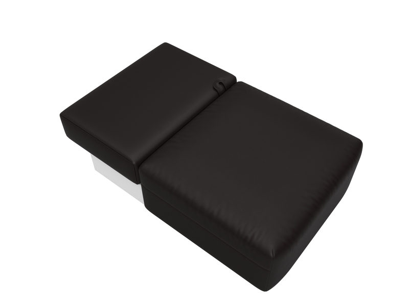 Модуль диван Лига-060 НПБ, Экокожа, GRIFON 12 коричневый