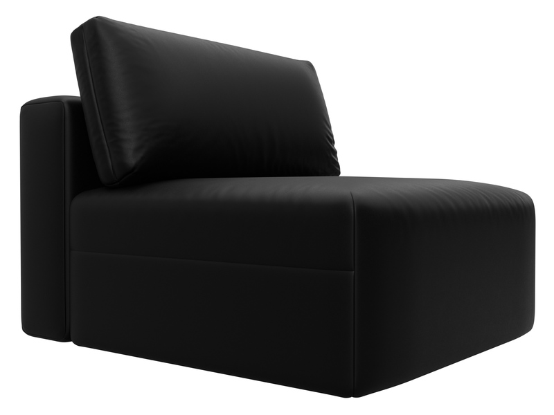 Модуль диван Лига-060 НПБ, Экокожа, GRIFON 18 черный