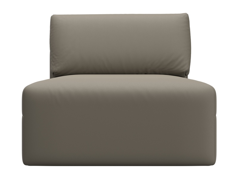 Модуль канапе Лига-060 НПБ, Экокожа, GRIFON 04 бежевый