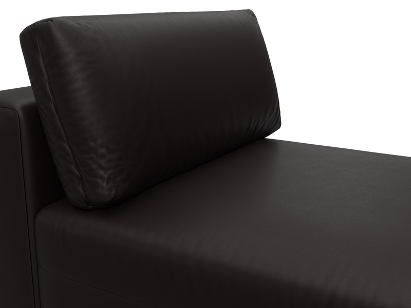 Модуль канапе Лига-060 НПБ, Экокожа, GRIFON 12 коричневый