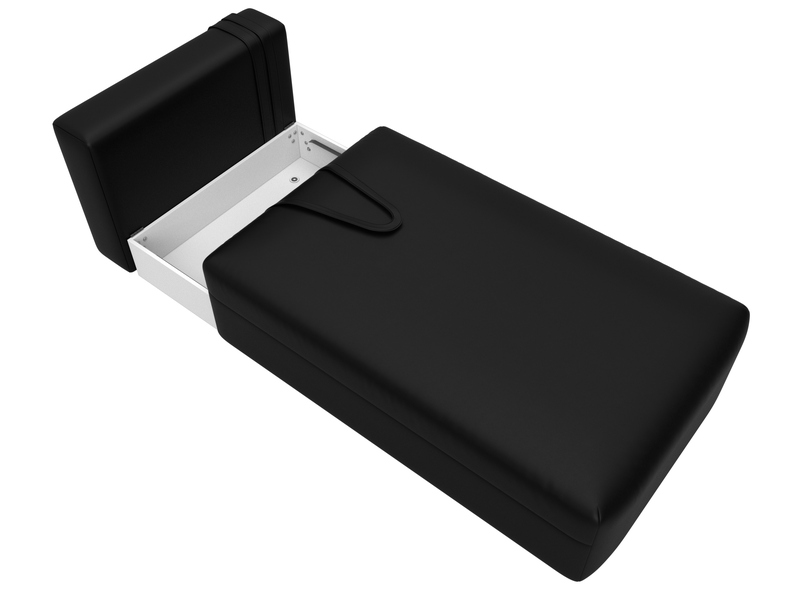 Модуль канапе Лига-060 НПБ, Экокожа, GRIFON 18 черный