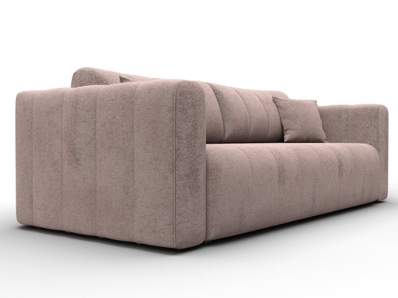 Диван прямой Лига-062 НПБ, Велюр, TOWER 05 бежевый