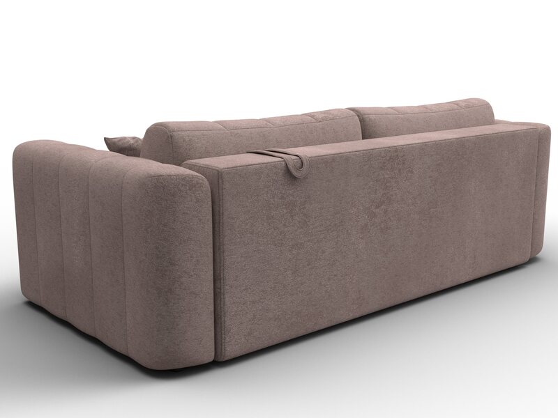 Диван прямой Лига-062 НПБ, Велюр, TOWER 05 бежевый