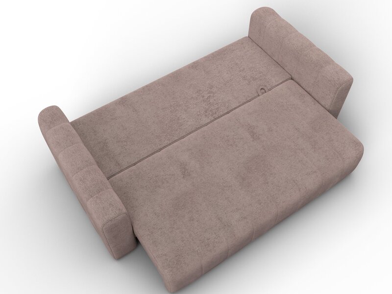 Диван прямой Лига-062 НПБ, Велюр, TOWER 05 бежевый