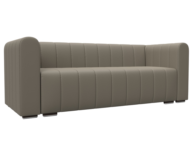 Диван прямой Лига-073, Экокожа, GRIFON 04 бежевый