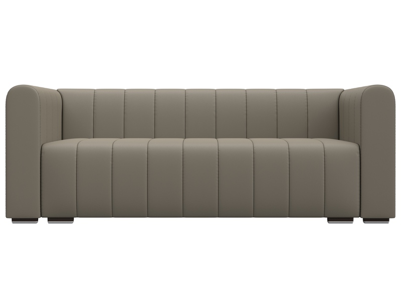 Диван прямой Лига-073, Экокожа, GRIFON 04 бежевый