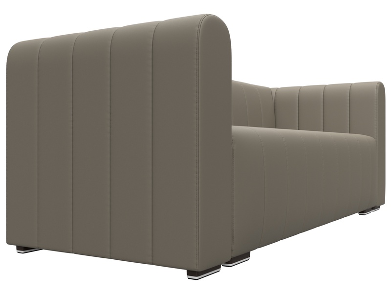 Диван прямой Лига-073, Экокожа, GRIFON 04 бежевый