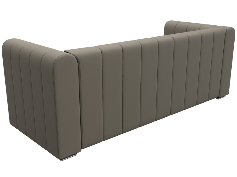 Диван прямой Лига-073, Экокожа, GRIFON 04 бежевый